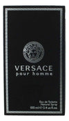 Pour Homme by VERSACE, 3.4 oz EDT Spray for Men by VERSACE