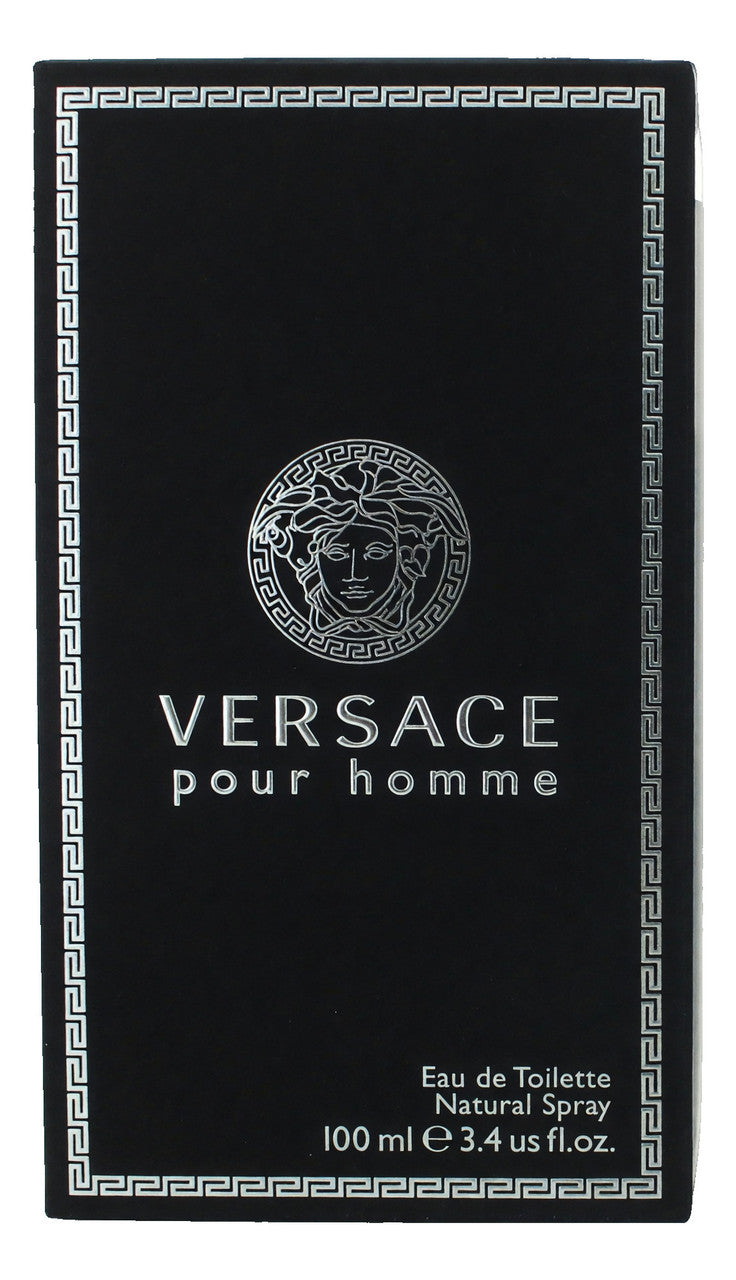 Pour Homme by VERSACE, 3.4 oz EDT Spray for Men