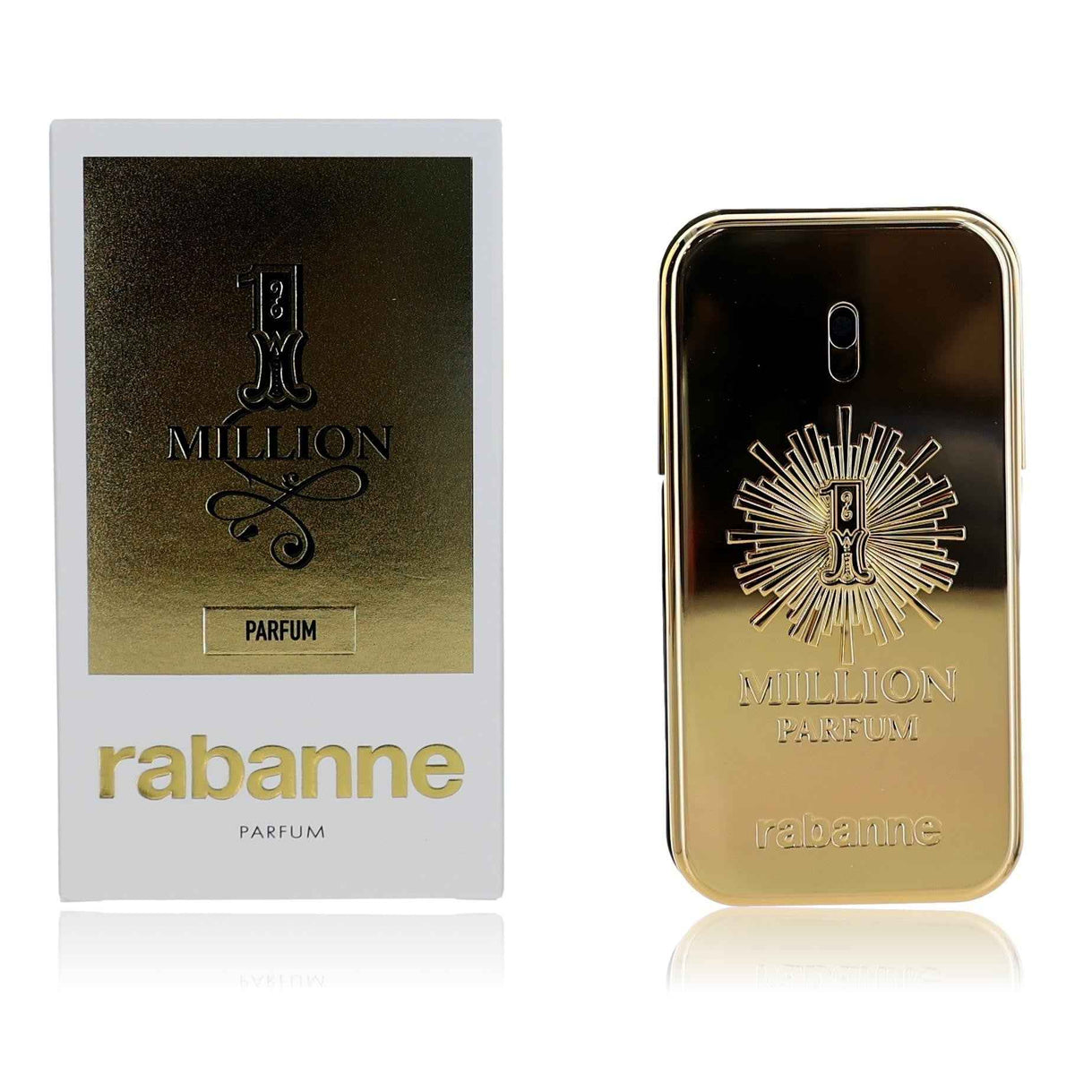 1 Million Gold by PACO RABANNE,, 1.7 oz Parfum Spray for Men by PACO RABANNE