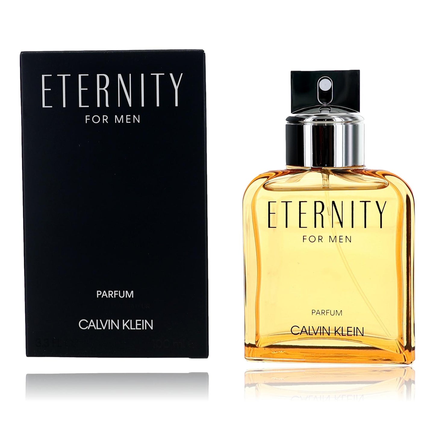 ETERNITY by Calvin Klein, 3.3 oz Parfum Spray for Men