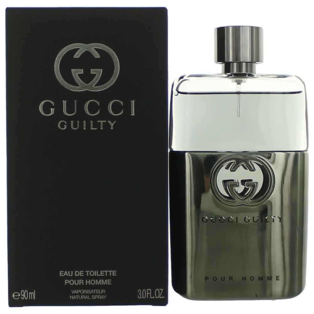 Guilty Pour Homme by GUCCI, 3 oz EDT Spray for Men by GUCCI