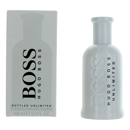 Boss Bottled Unlimited by HUGO BOSS, 3.3 oz EDT Spray for Men