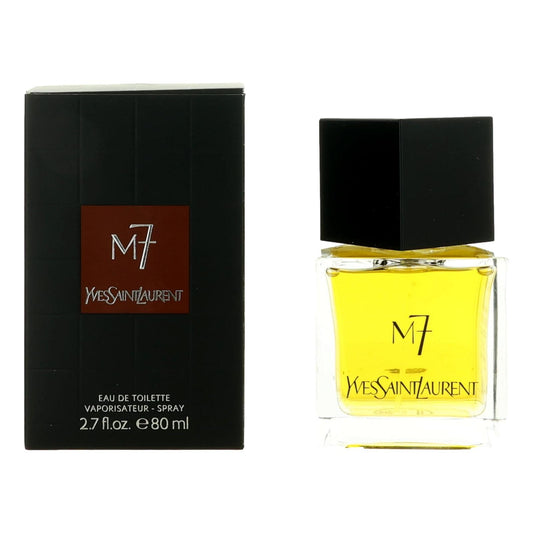 M7 by YVES SAINT LAURENT, 2.7 oz EDT Spray for Men