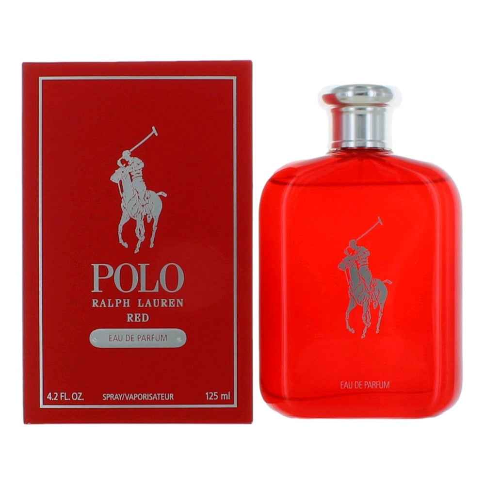 Polo Red by RALPH LAUREN, 4.2 oz EDP Spray for Men by RALPH LAUREN