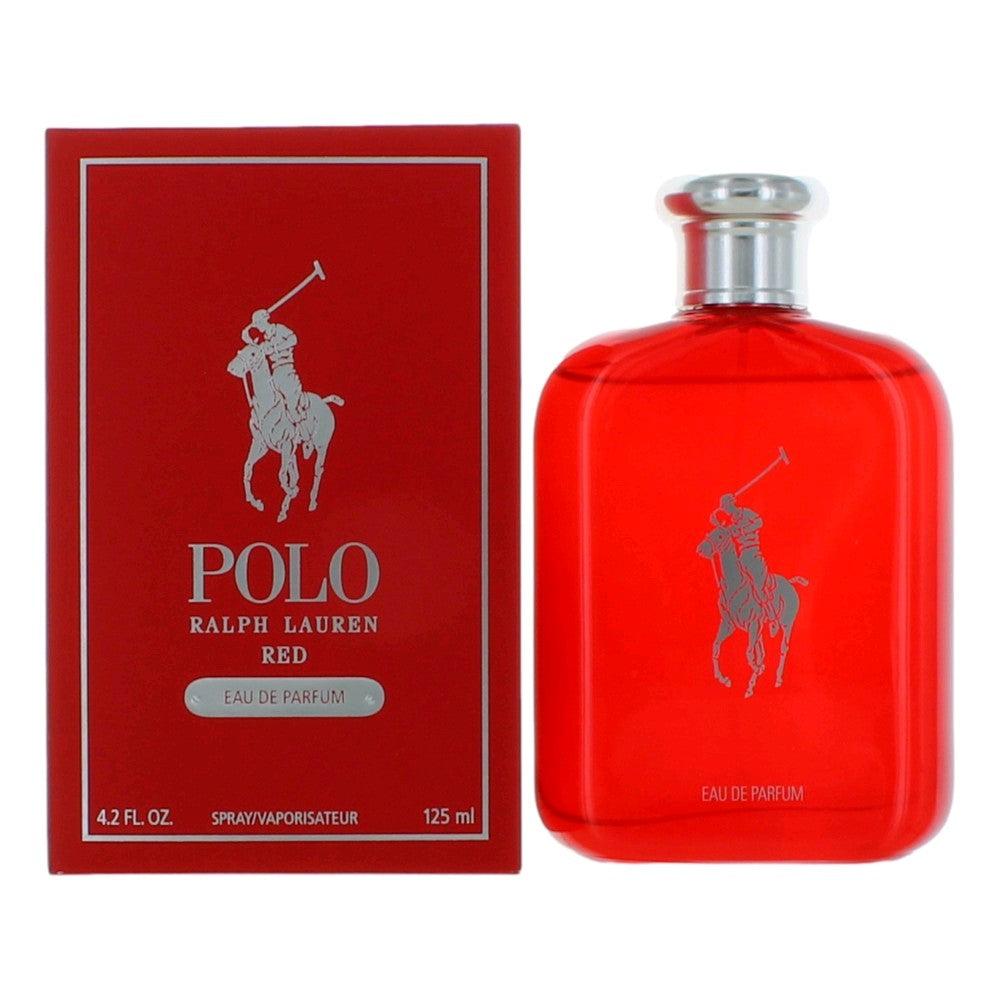 Polo Red by RALPH LAUREN, 4.2 oz EDP Spray for Men