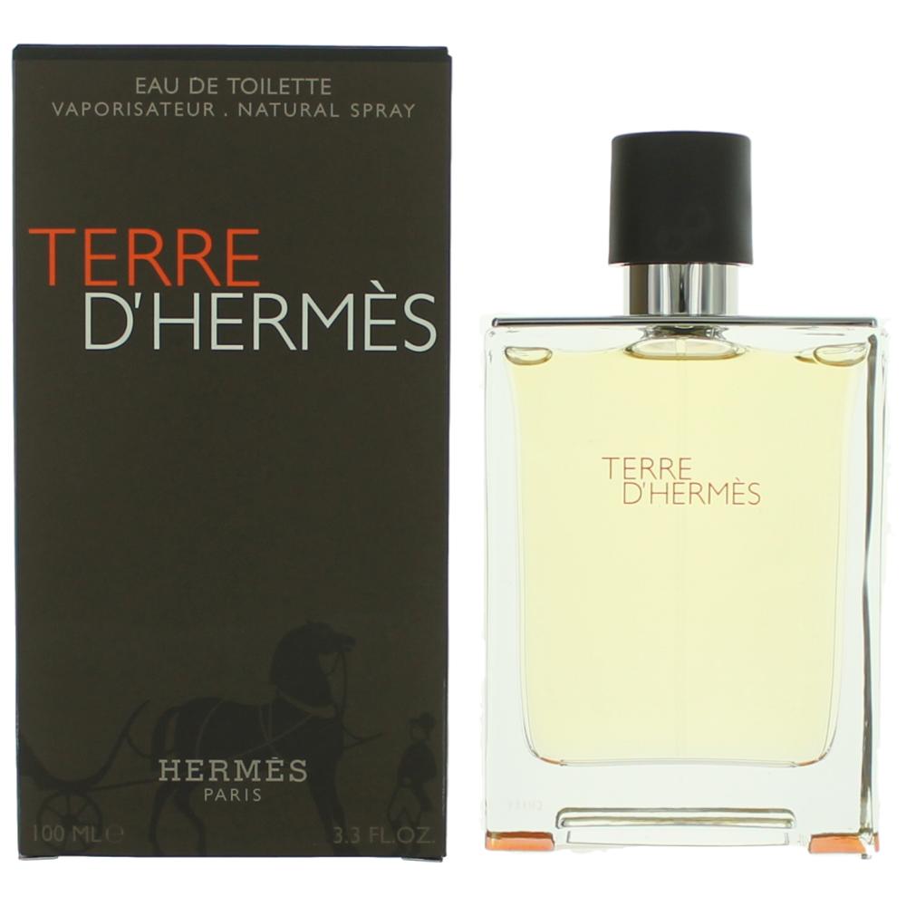 Terre d'Hermes by HERMES, 3.3 oz EDT Spray for Men