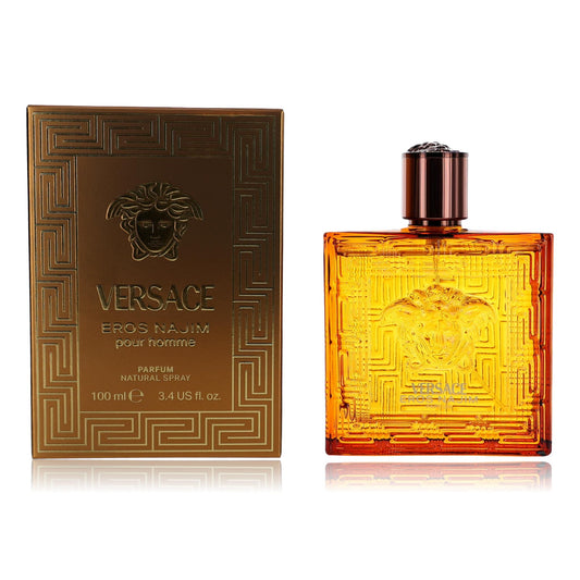 EROS NAJIM by VERSACE, 3.4 oz Parfum Spray for Men
