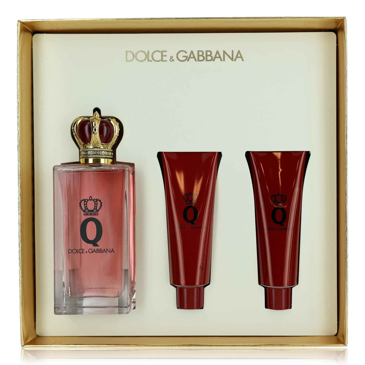 Q by DOLCE & GABBANA, 3 Piece Gift Set for Women by DOLCE & GABBANA