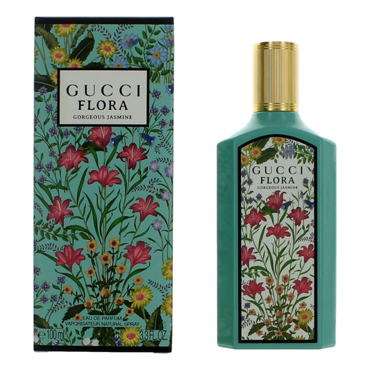 Flora Gorgeous Jasmine by GUCCI, 3.3 oz EDP Spray for Women
