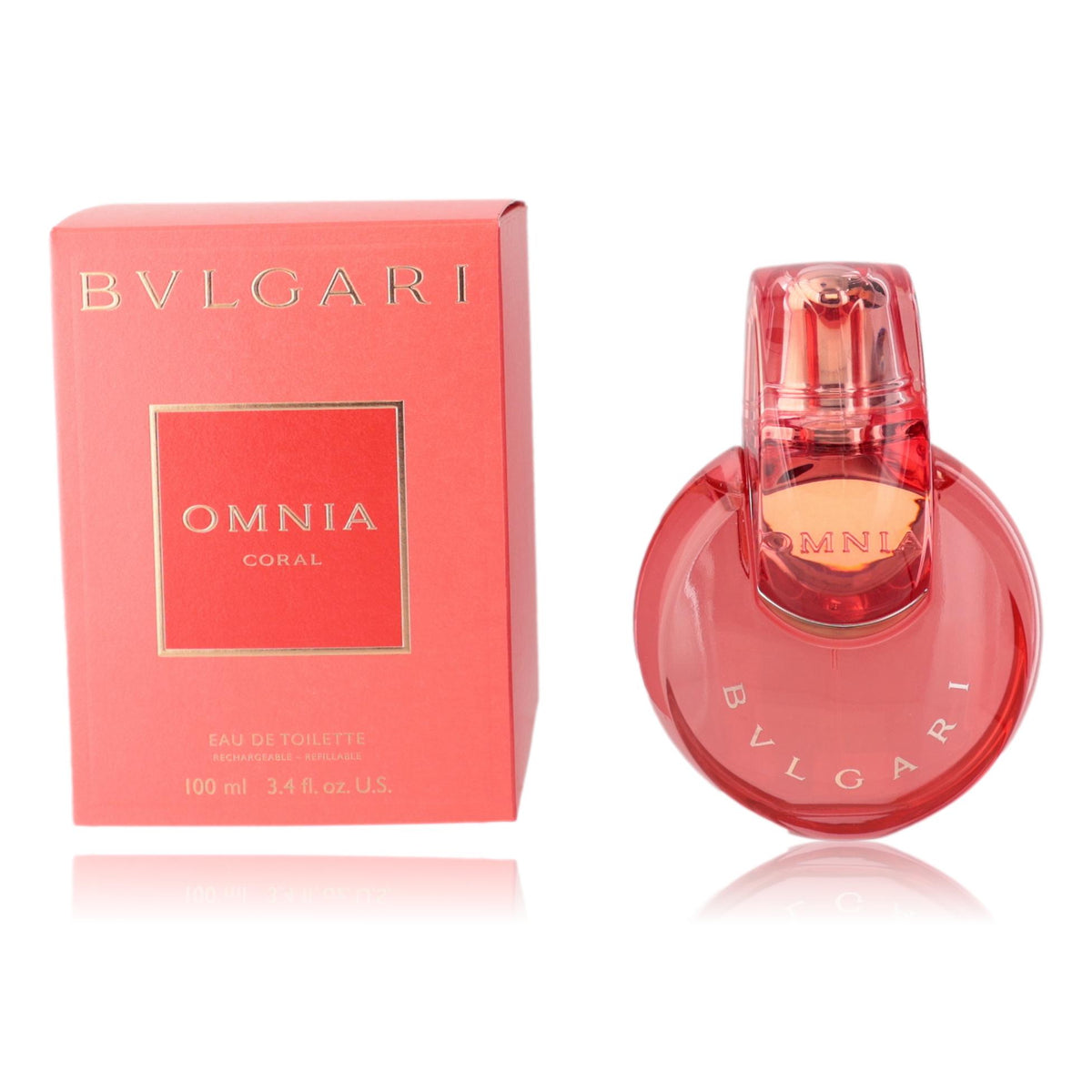 Omnia Coral by Bvlgari, 3.4 oz EDT Spray for Women