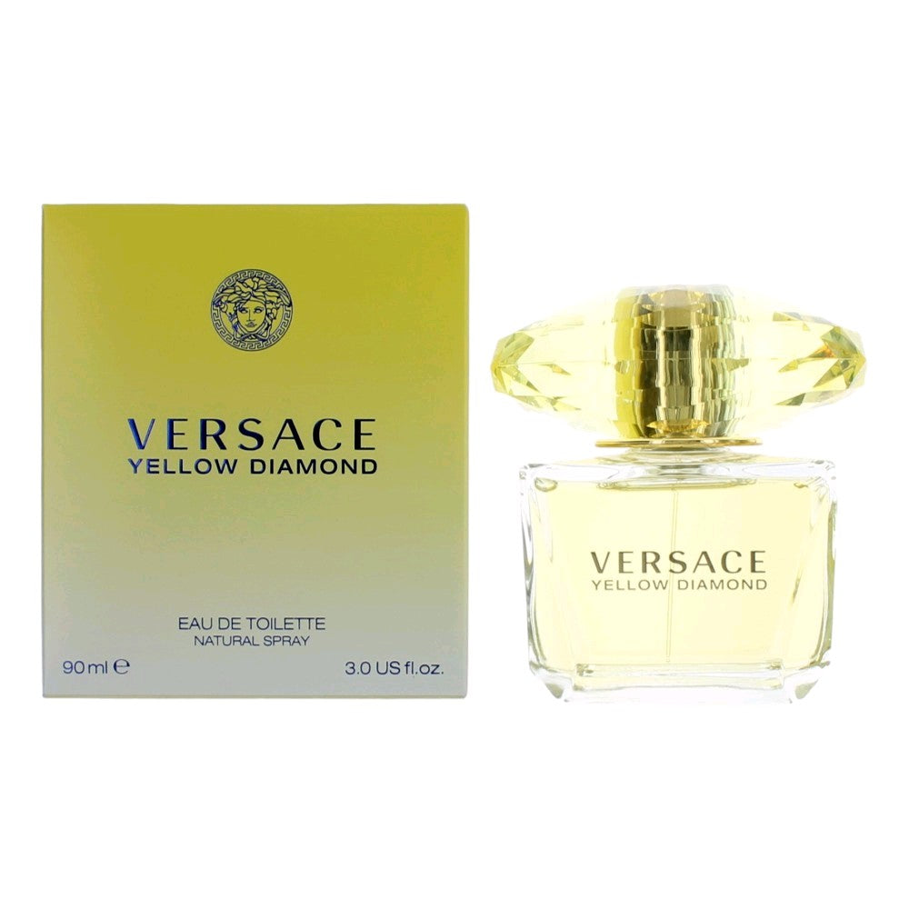 Yellow Diamond Intense by VERSACE, 3 oz EDT Spray for Women