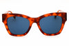 Tommy Hilfiger TH2156/S Cat-Eye Havana Sunglasses with Blue Lenses by PEBBELLS
