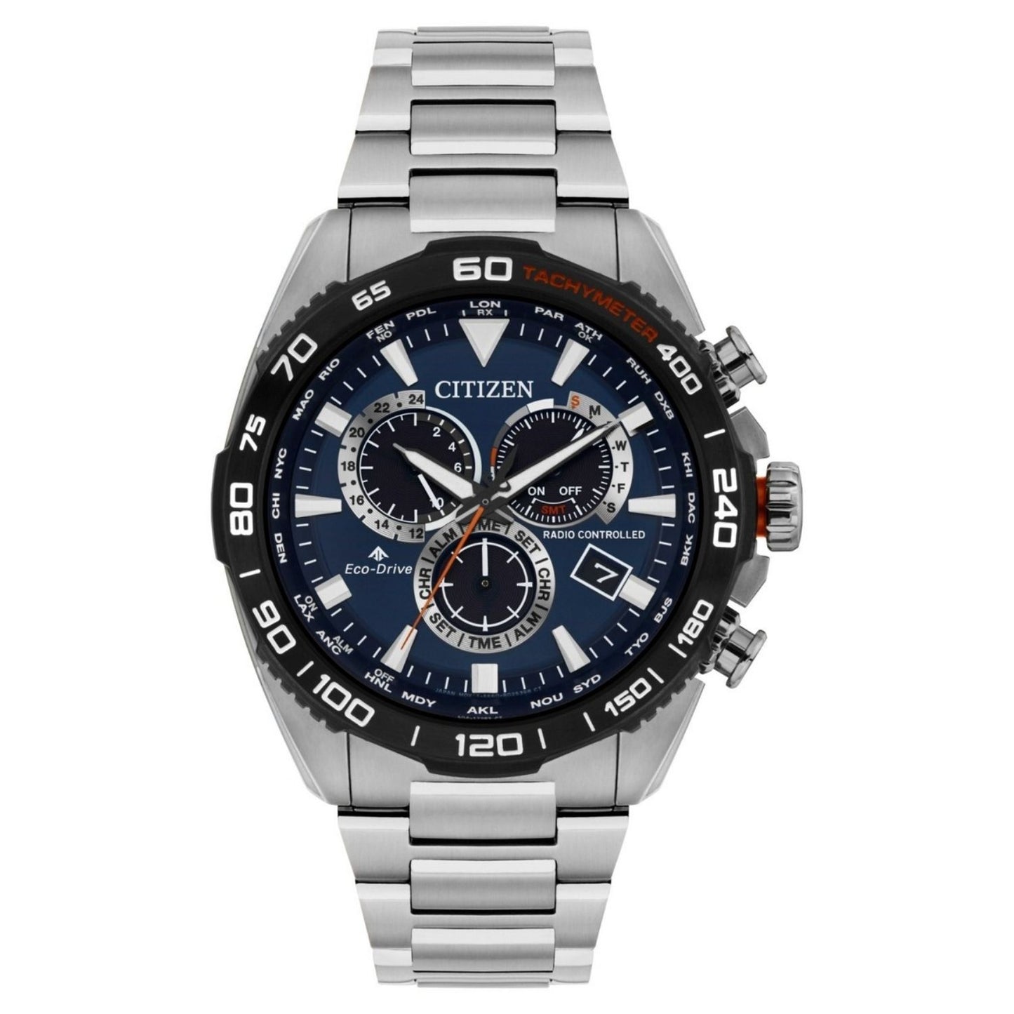 Citizen Promaster CB5034-58L Reloj de lujo Eco-Drive con esfera azul para hombre