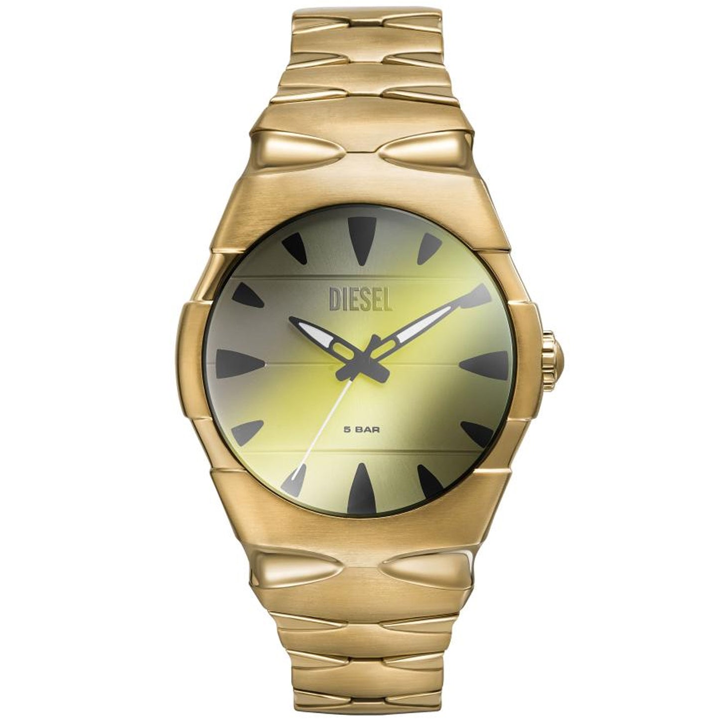 Reloj de lujo Diesel D-Scruptor DZ2214 de acero inoxidable dorado para hombre