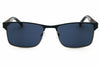 Tommy Hilfiger TH2040/S Rectangular Matte Blue/Ruthenium Sunglasses by PEBBELLS