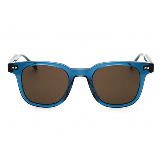 Tommy Hilfiger TH2126/S Square Blue Sunglasses with Brown Lenses by PEBBELLS