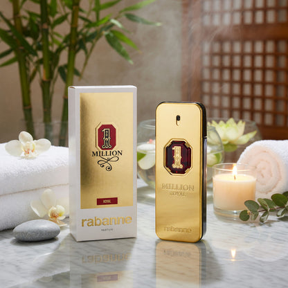 1 MILLION ROYAL by PACO RABANNE, 3.4 oz Pure Parfum Spray for Men