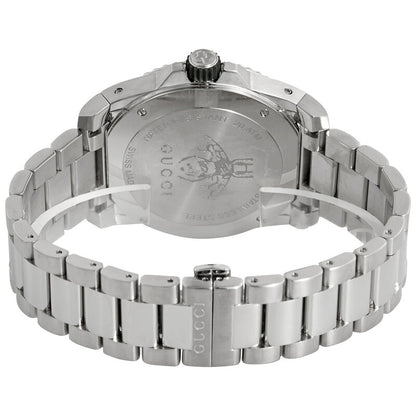 Reloj de lujo suizo Gucci Dive YA136222 para hombre con esfera verde