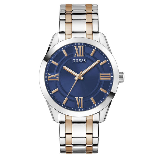 GUESS Elliot GW0893G2 Men's Blue Dial Two-Tone Watch
