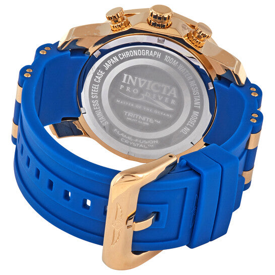 INVICTA Men's 22798 Pro Diver Quartz 3 Hand Blue Dial Watch