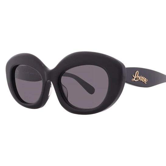 LOEWE LW40153F Women’s Sunglasses Black/Smoke