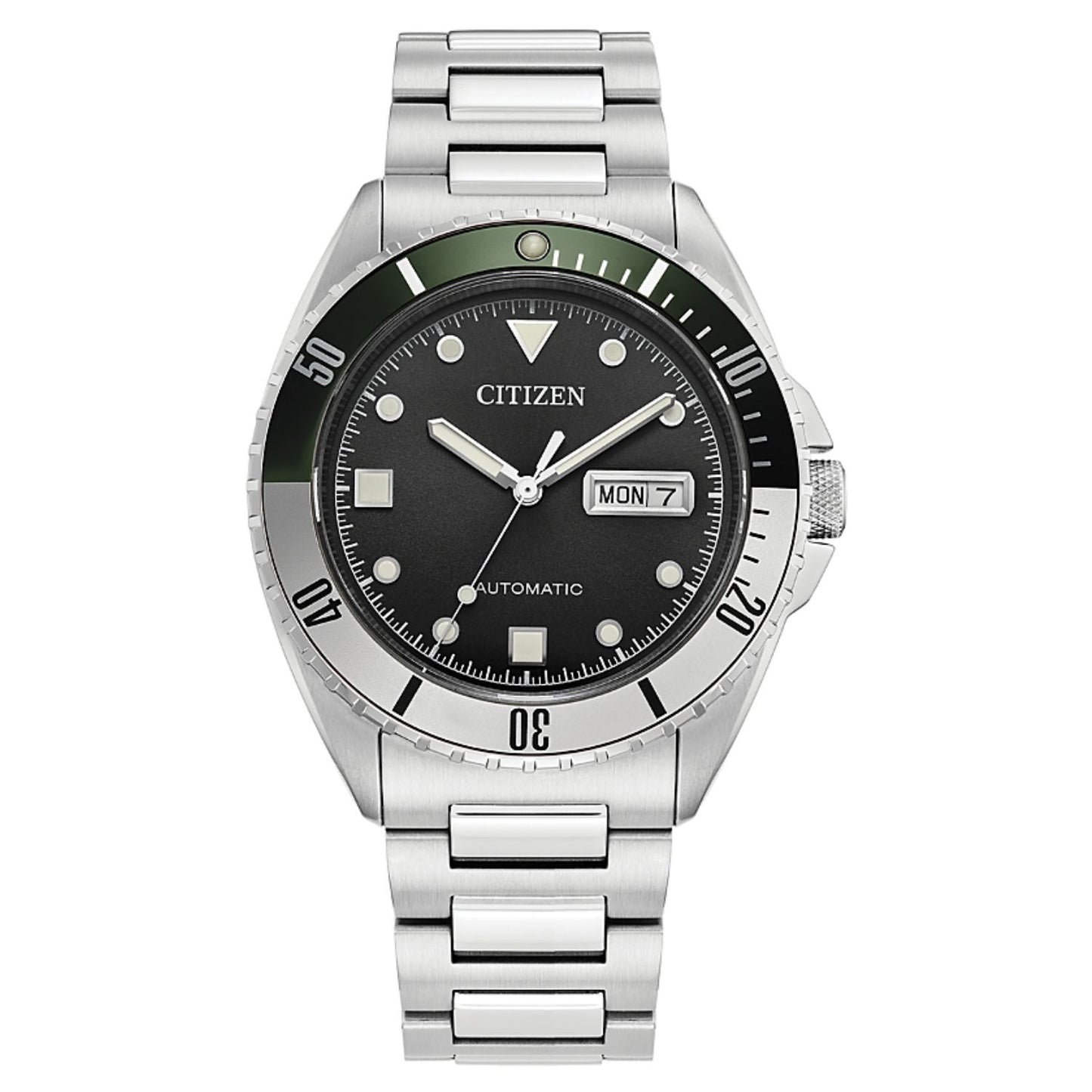 Reloj de Lujo Automático Citizen Sport NH7531-50E para Hombre con Esfera Negra
