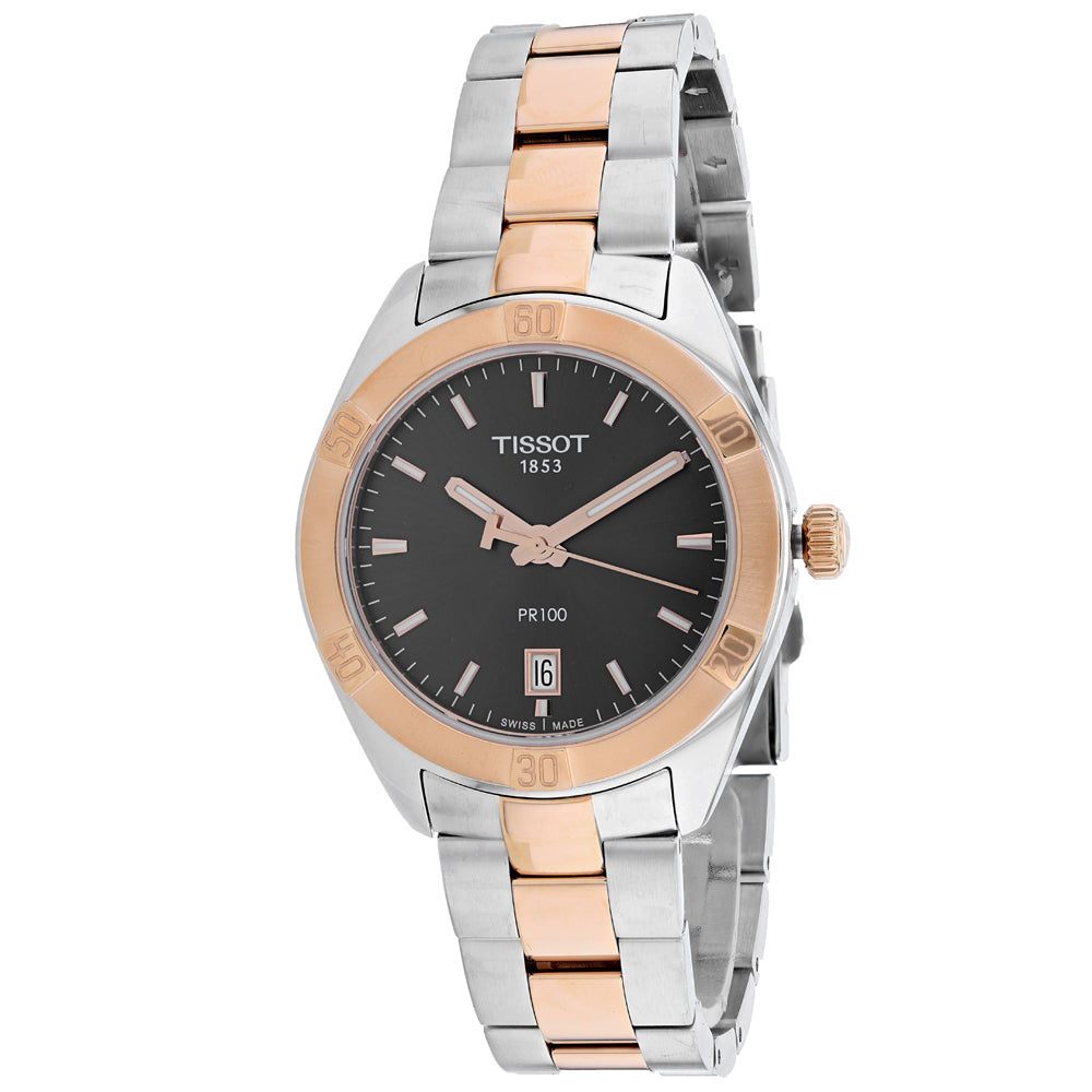 Reloj de cuarzo suizo de lujo para hombre Tissot PR 100 Sport T101.910.22.061.00