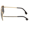 Versace Men’s Rectangular Gold Sunglasses – VE2242 1002/87 61
