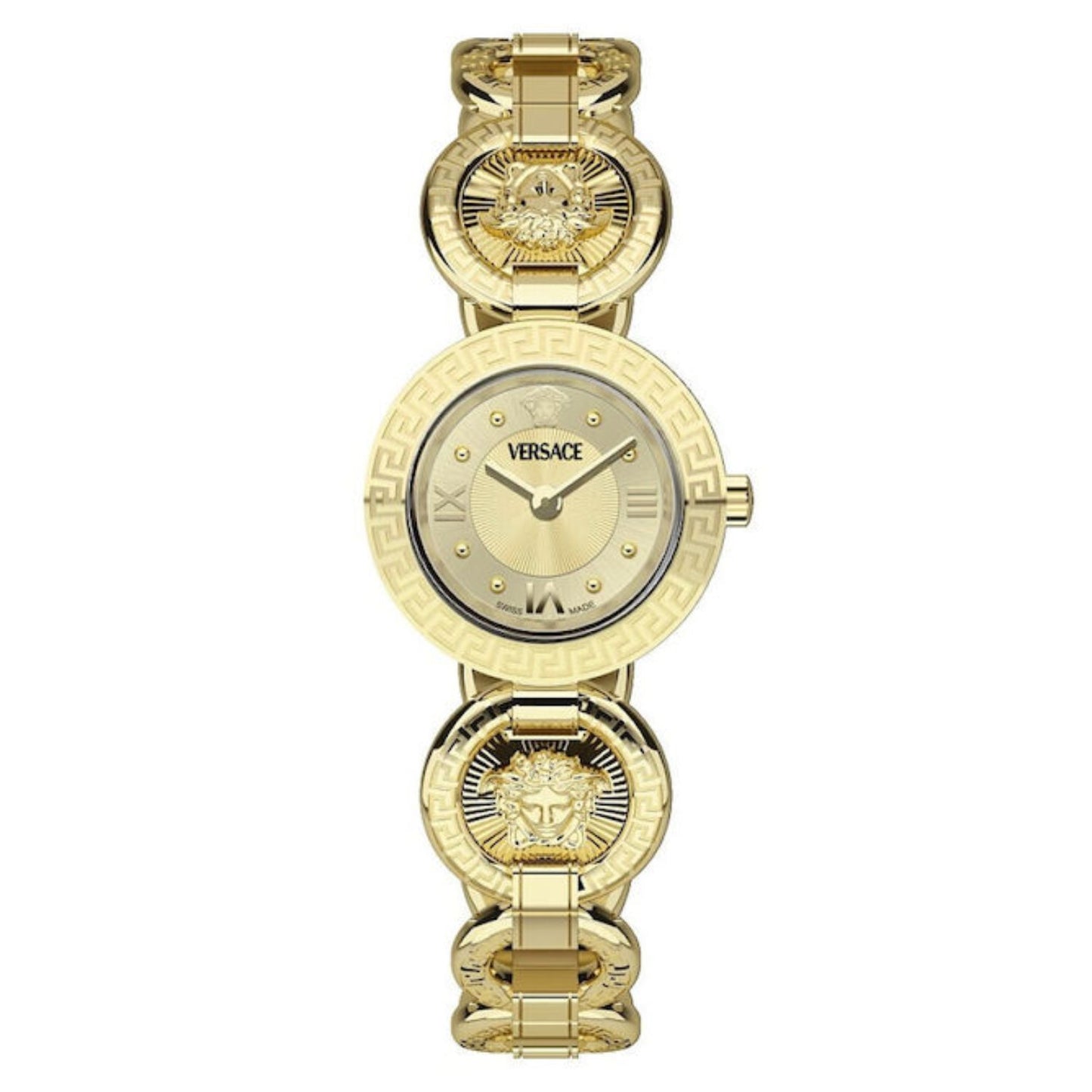 Versace Women's Greca Gold Dial Watch Model: VEWCA0524