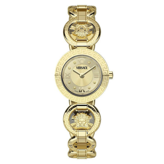 VERSACE Women's Greca Gold Dial Watch - VEWCA0524