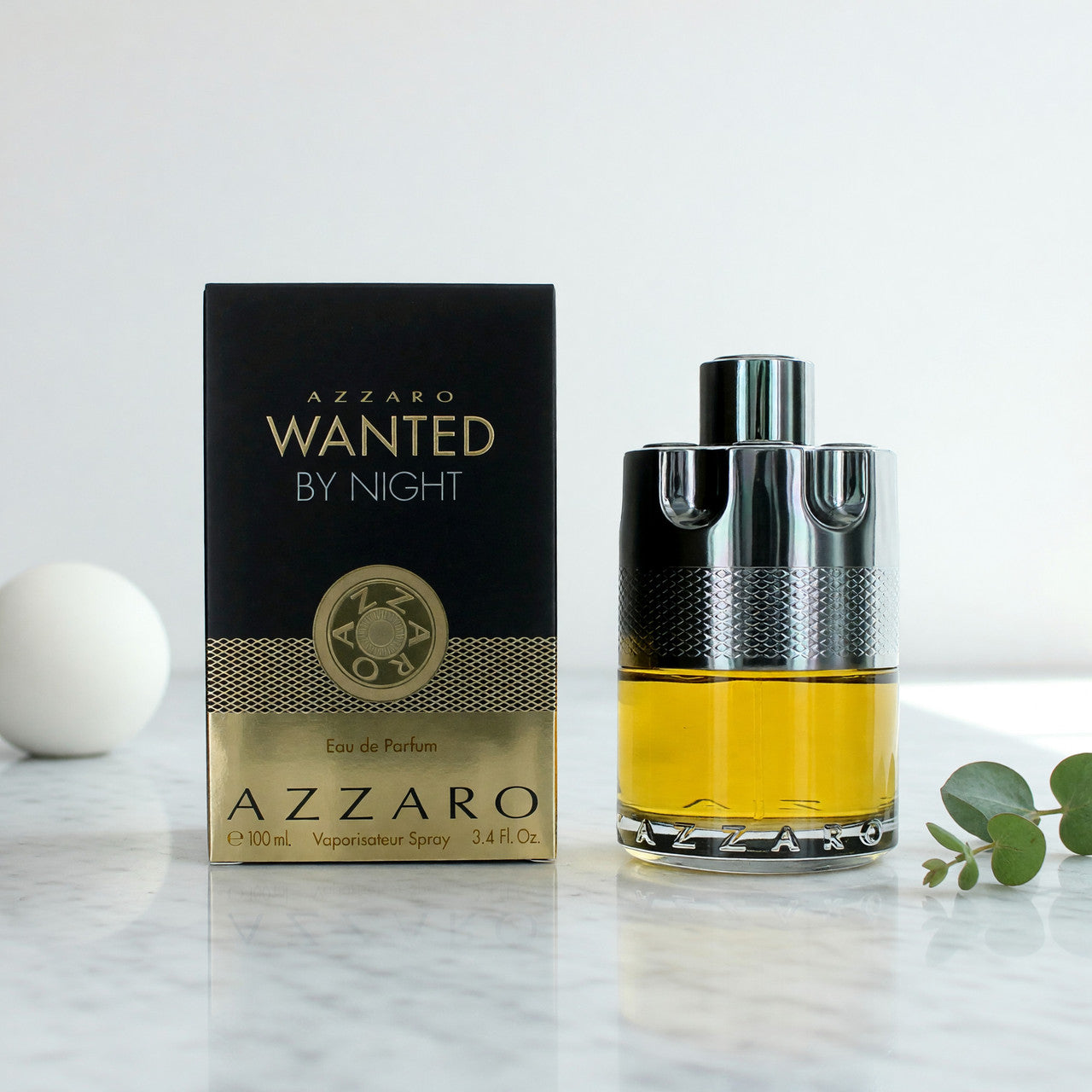 WANTED BY NIGHT by Azzaro, 3.4 oz EDP Spray for Men