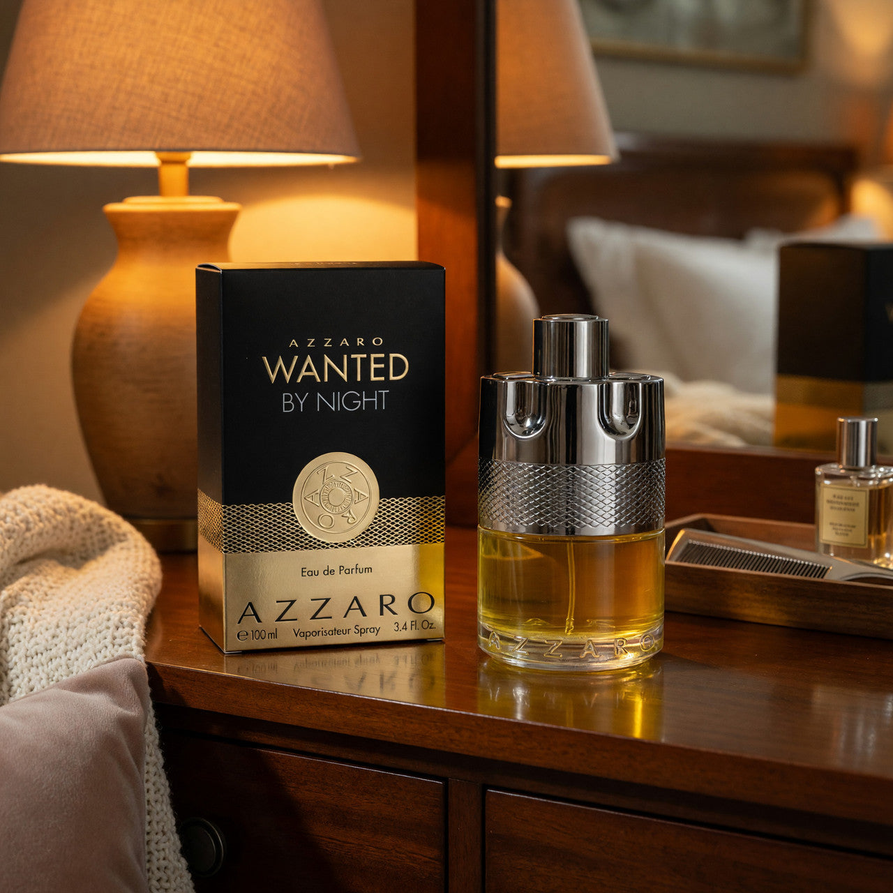 WANTED BY NIGHT by Azzaro, 3.4 oz EDP Spray for Men